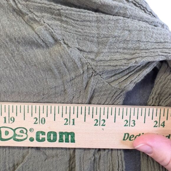 $188 Current/Elliott The Picnic shirt in green - Picture 14 of 14